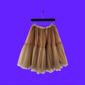 Glamorous tulle skirt